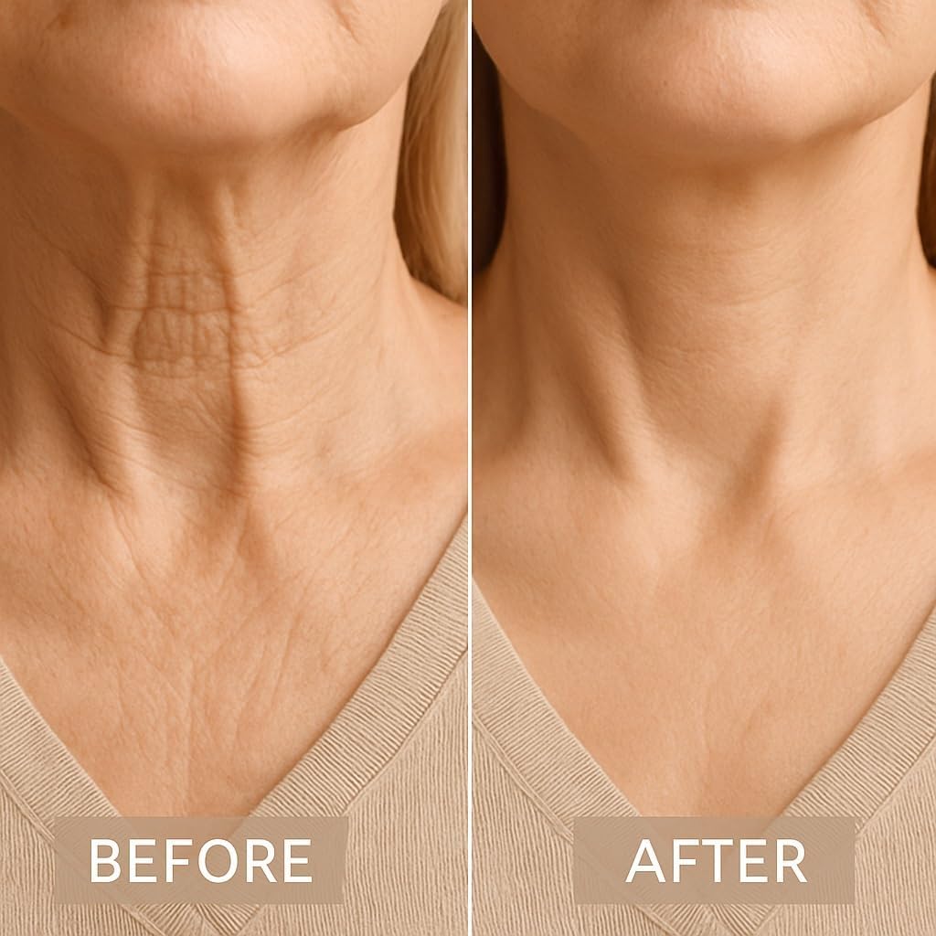 Neck Lift Tape-40 Neck Wrinkle Tape Instant Necktape Lift, Breathable Lift Strap Tightening Tapes for Necks Face Jaw Firming Neck Skin (m)