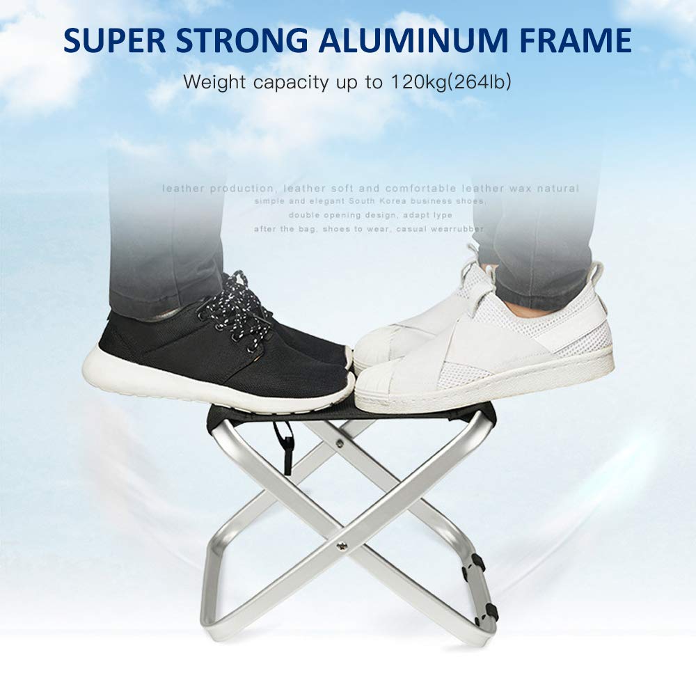 Zaino leggero con sgabello e sedia pieghevole, per campeggio, pesca, escursionismo, picnic, barbecue
