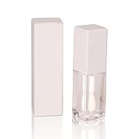 Vista 2 de COSIDEA 25 cajas de papel artesanal de 0.984 x 0.984 x 3.386 in para brillo de labios, embalaje de lápiz labial de 350 gms para tubos de brillo