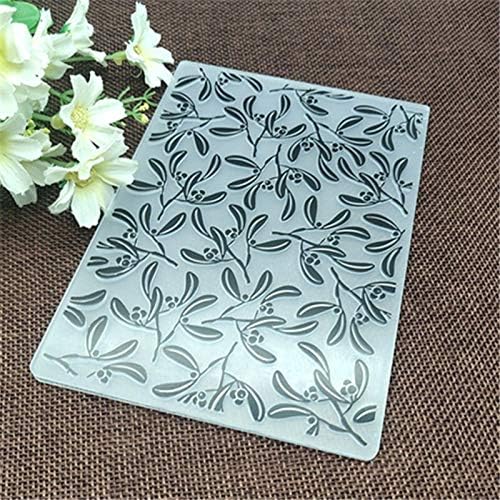 Leaf Plastic Embossing Print DIY Plastic Embossing Folders for DIY Scrapbooking Paper Craft. Card Making Decoration Supplies