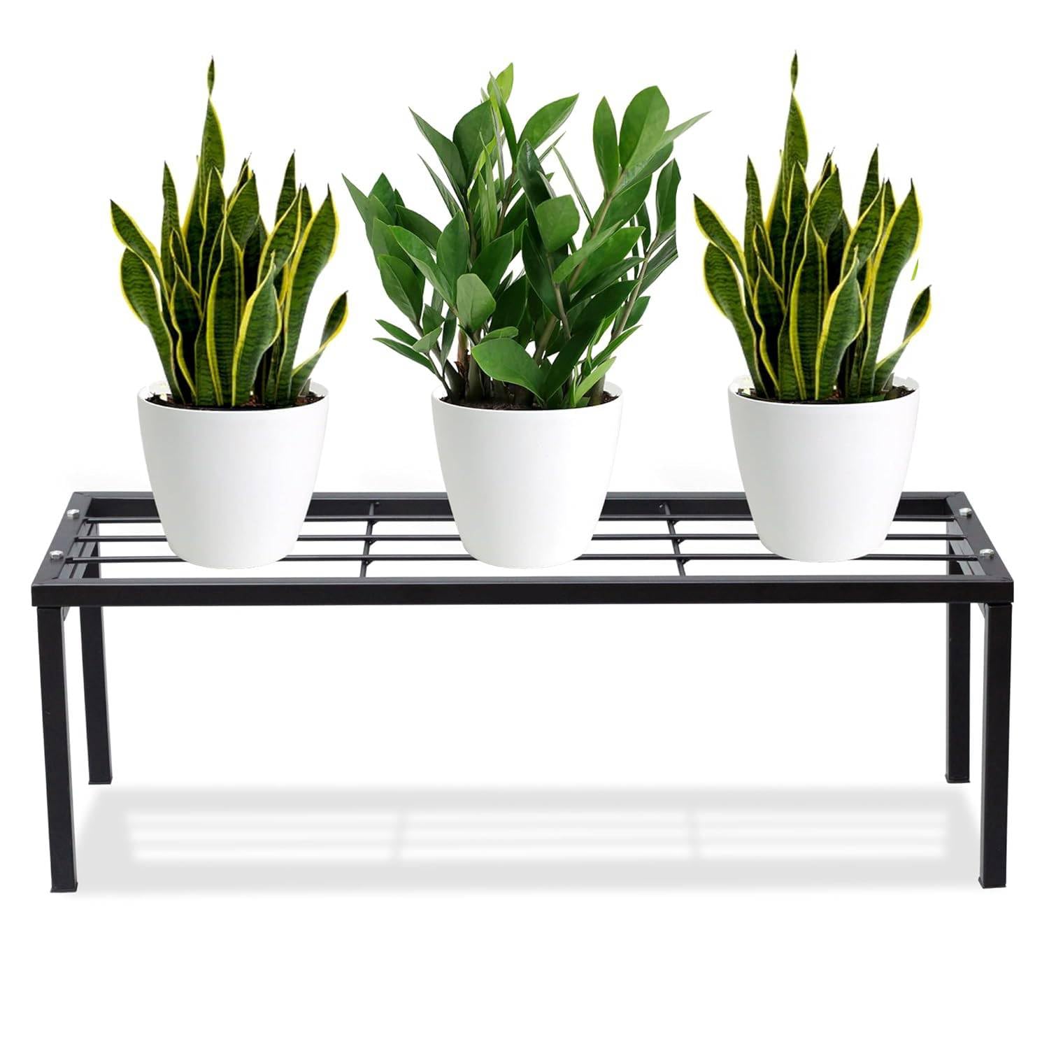 Stylish Black Plant Stand - Indoor & Outdoor -8