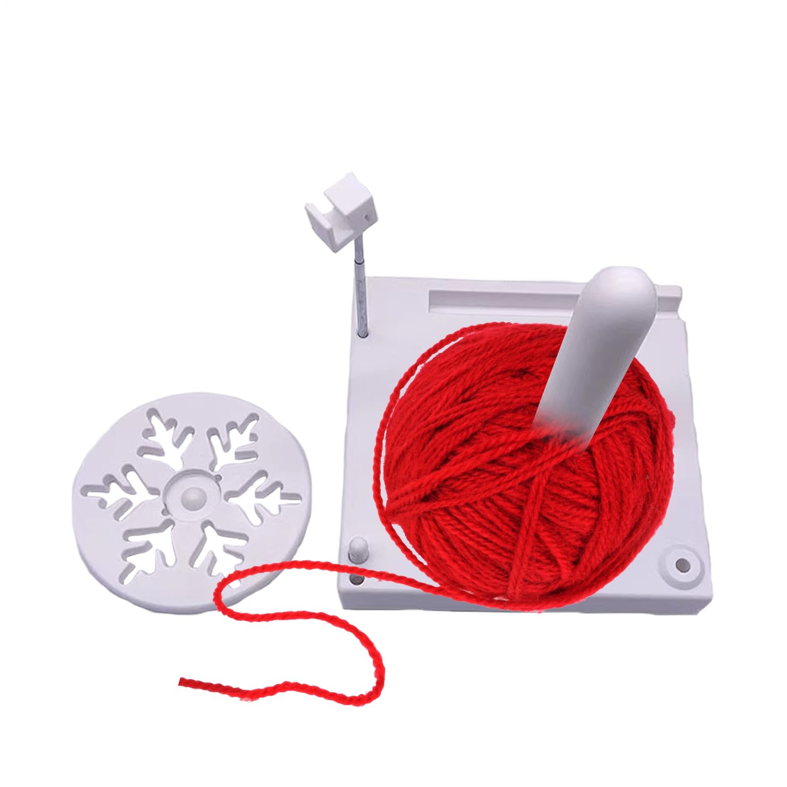 Porte-bobine pour crochet idéal pour tricoter devant un tutoriel vidéo