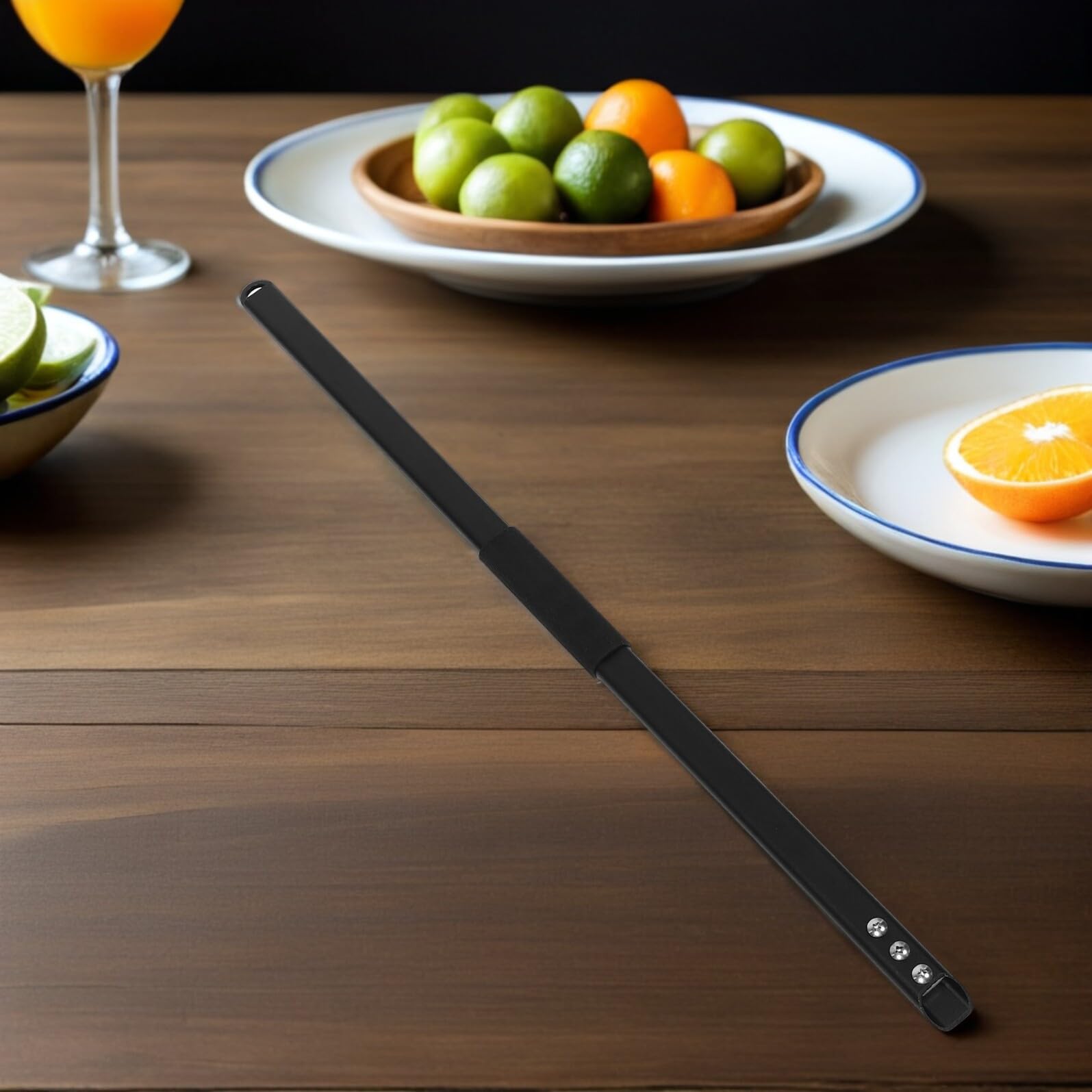 SHERCHPRY Manico in Lega di Alluminio per Pala Pizza da 80 Cm, Manico di Ricambio in Metallo per Spatola Dolci, Impugnatura Ergonomica per Cucina Professionale e Domestica
