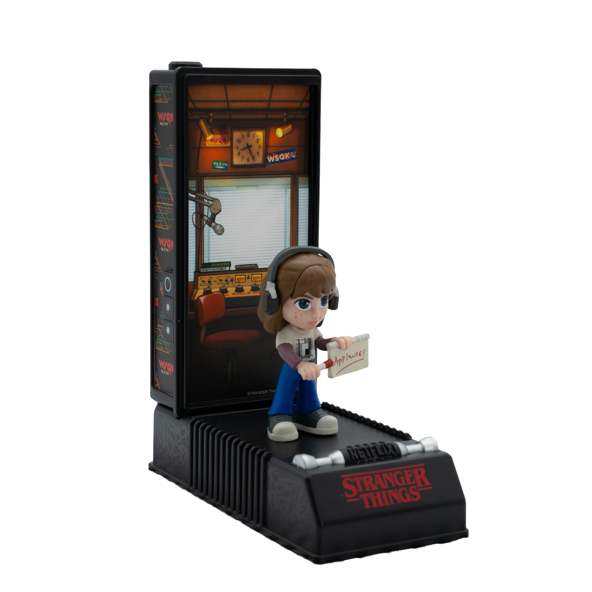 Yume 15099 Stranger Things Upside Down Capsule, 1 de 8 Minifiguras con walkie-Talkie, Figura Coleccionable con Soporte de exhibición, Netflix Merch para Fans de la Serie — view 7