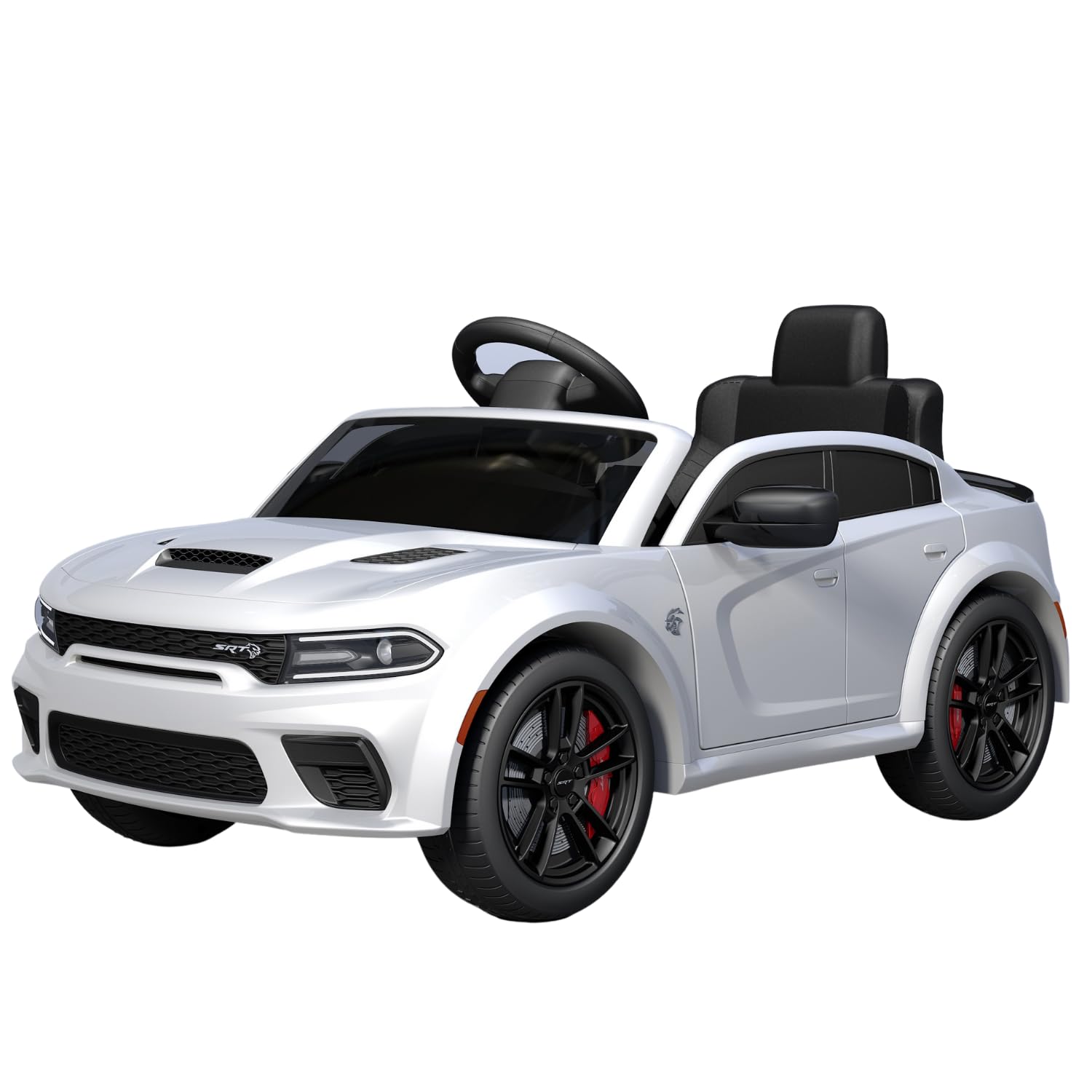 Best Ride On Cars Dodge Charger SRT 12V - White