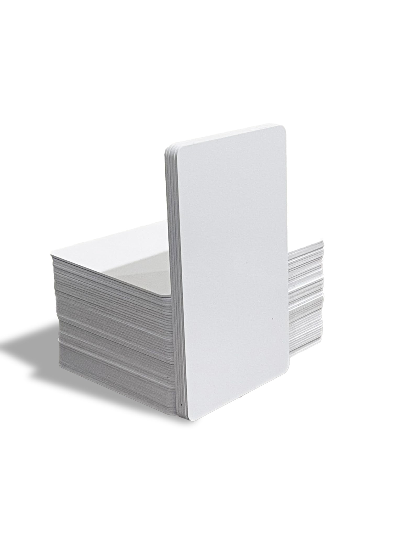 ETECH Depot NFC Card Set – 100-Pcs White NFC Tags – Programmable NFC Tags Compatible with NFC-Enabled Devices – 504Bytes NFC Cards – Printable and