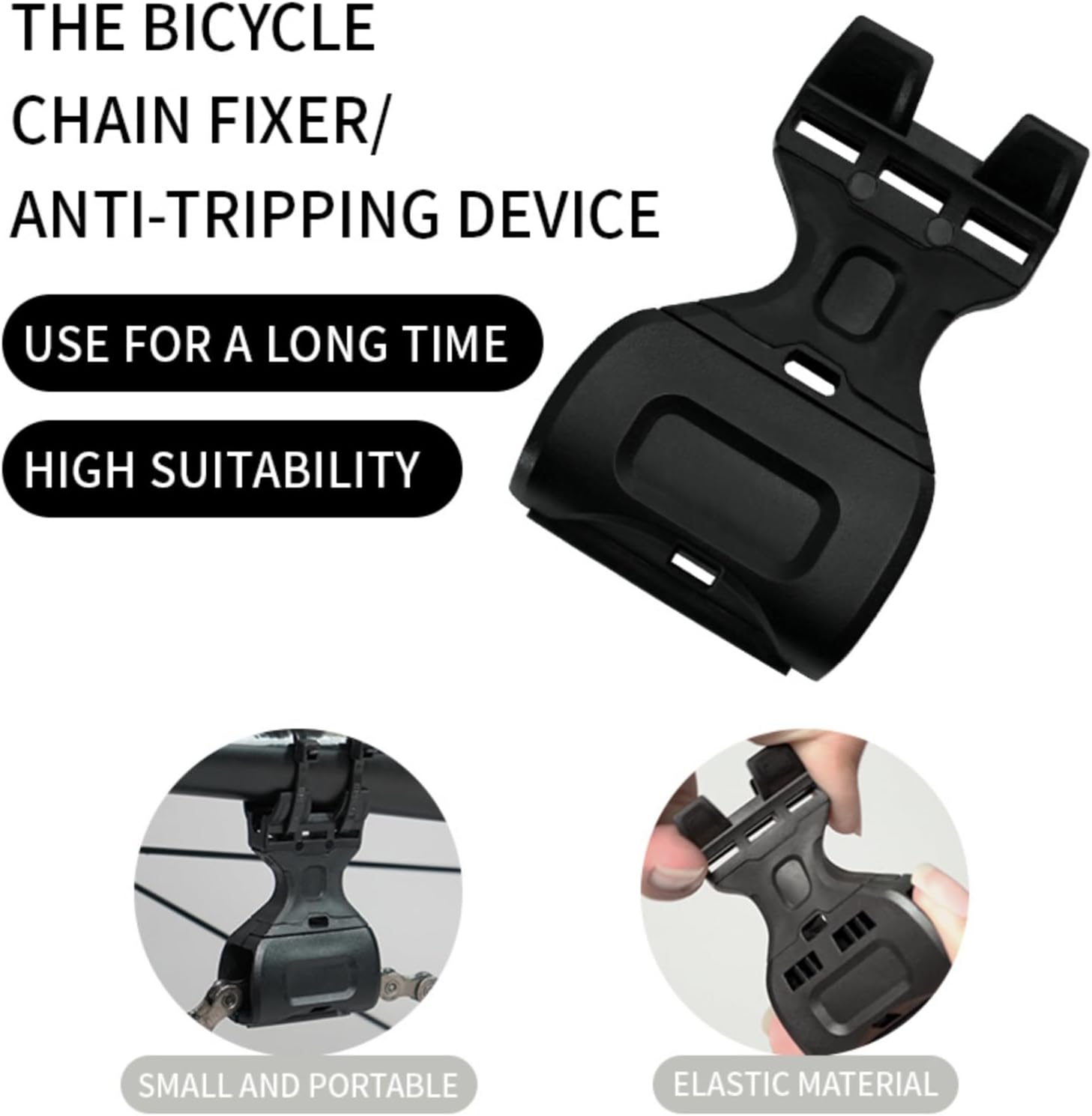 Bike Chain Guide Tensioner | Anti Drop, Chain Retention, Drop Catcher, For Road Mountain MTB Bicycle