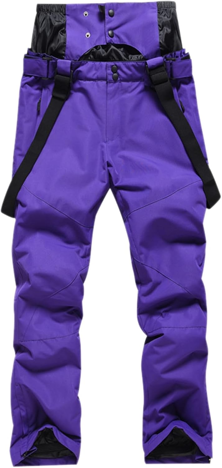 Snowpants for Men Women Waterproof Insulated Snowboard Bibs Windproof Winter Ski Jumpsuit Sport Snow Overalls