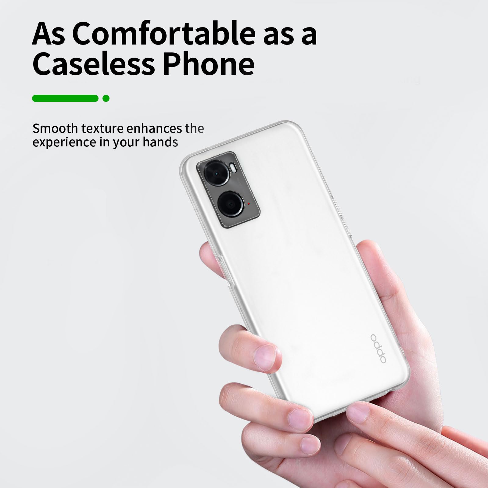 Custodia OPPO A76 / A96 Con Anello E Vetro Temperato &ndash; Pixfab Antiurto Nera