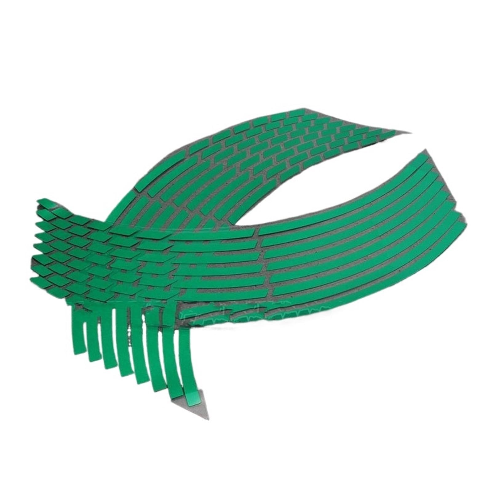Hub Decals Rim for S&uzuki 16Pcs 17" 18" Wheel Rims Stickers Motorcycle Car Reflective Stripes Motorbike Decals Stripe Tape(Green)
