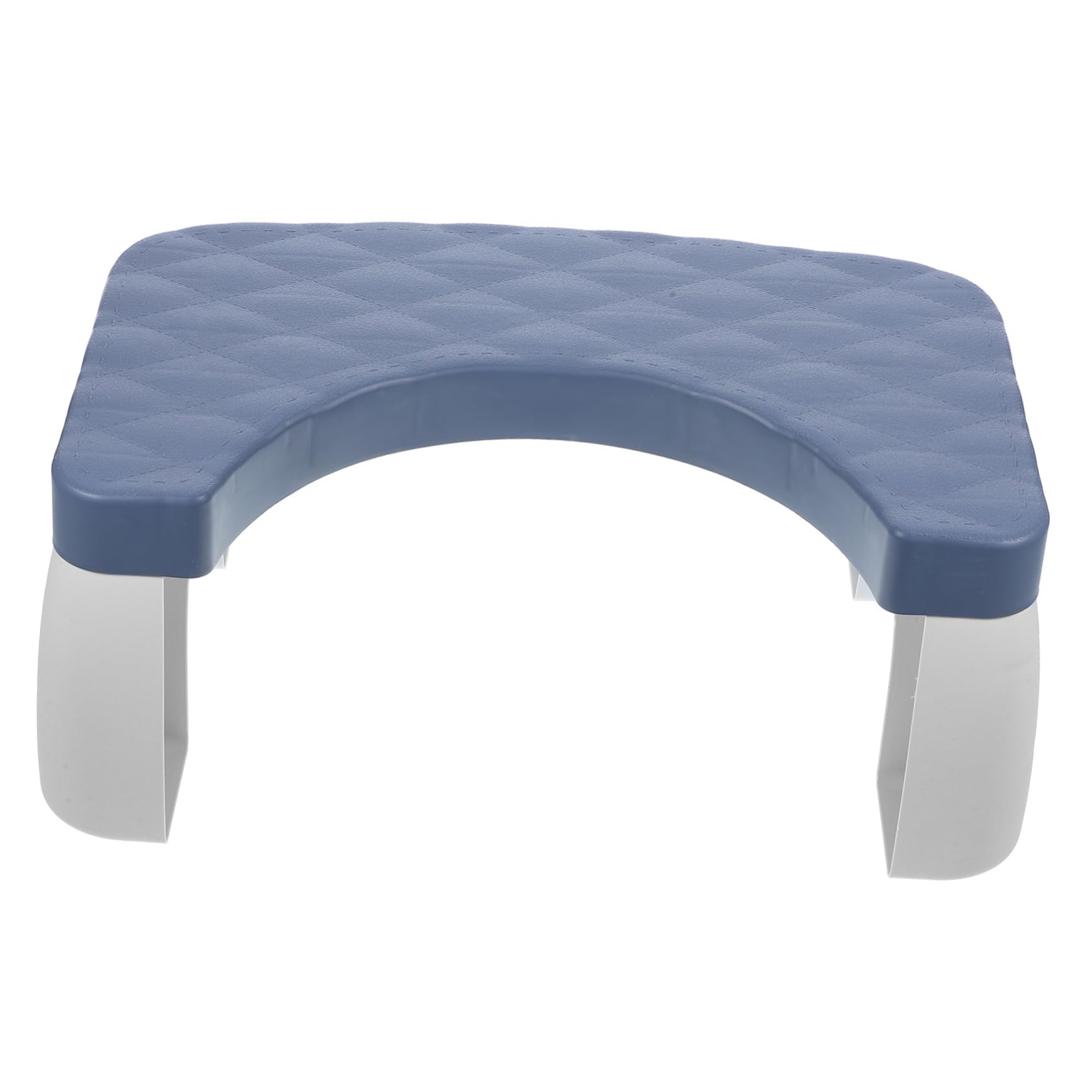 STOBAZA Plastic Foot Stool for Toilet Squatting Stool Bathroom Seat Pad Non-Slip Base Easy to Cle