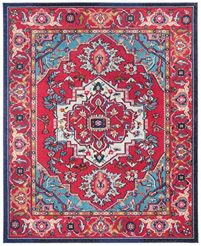 Tapete Decorativo Safavieh 8x10 Pies Boho Oriental miniatura 3