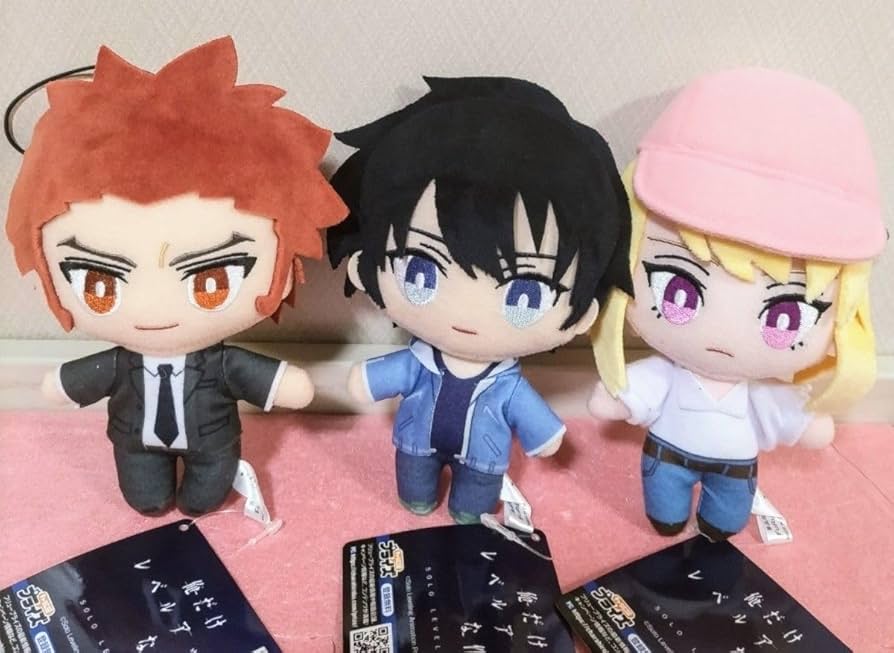 俺だけレベルアップな件 ぬいぐるみ 水篠旬 2種セット マスコット コレぬい 俺だけレベルアップな件 コレぬい！ | オンラインクレーンゲーム