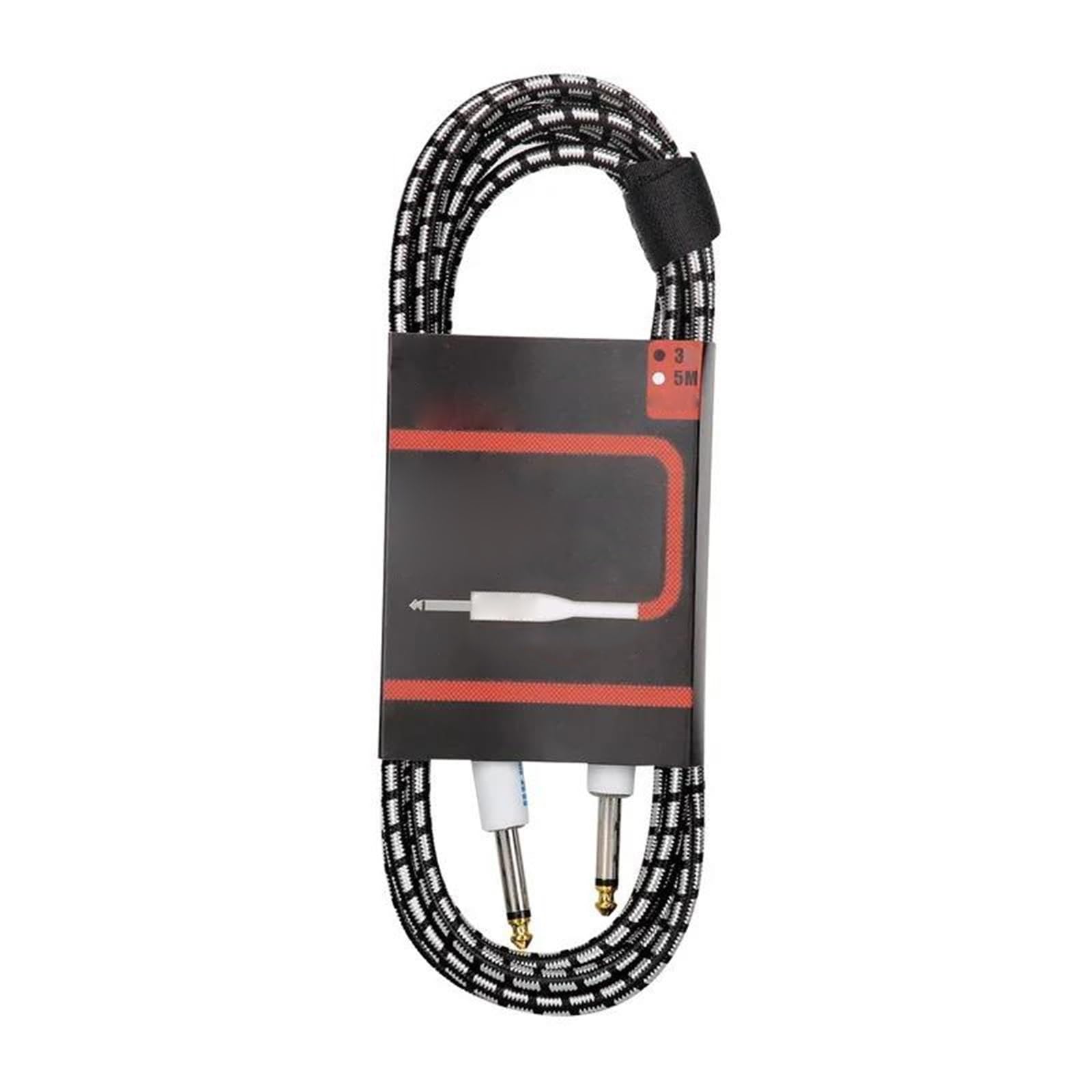 Kabel Do Gitary Kable Gitarowe Anti-Noise Line 6,35 Mm Pleciony Pedał Basowy