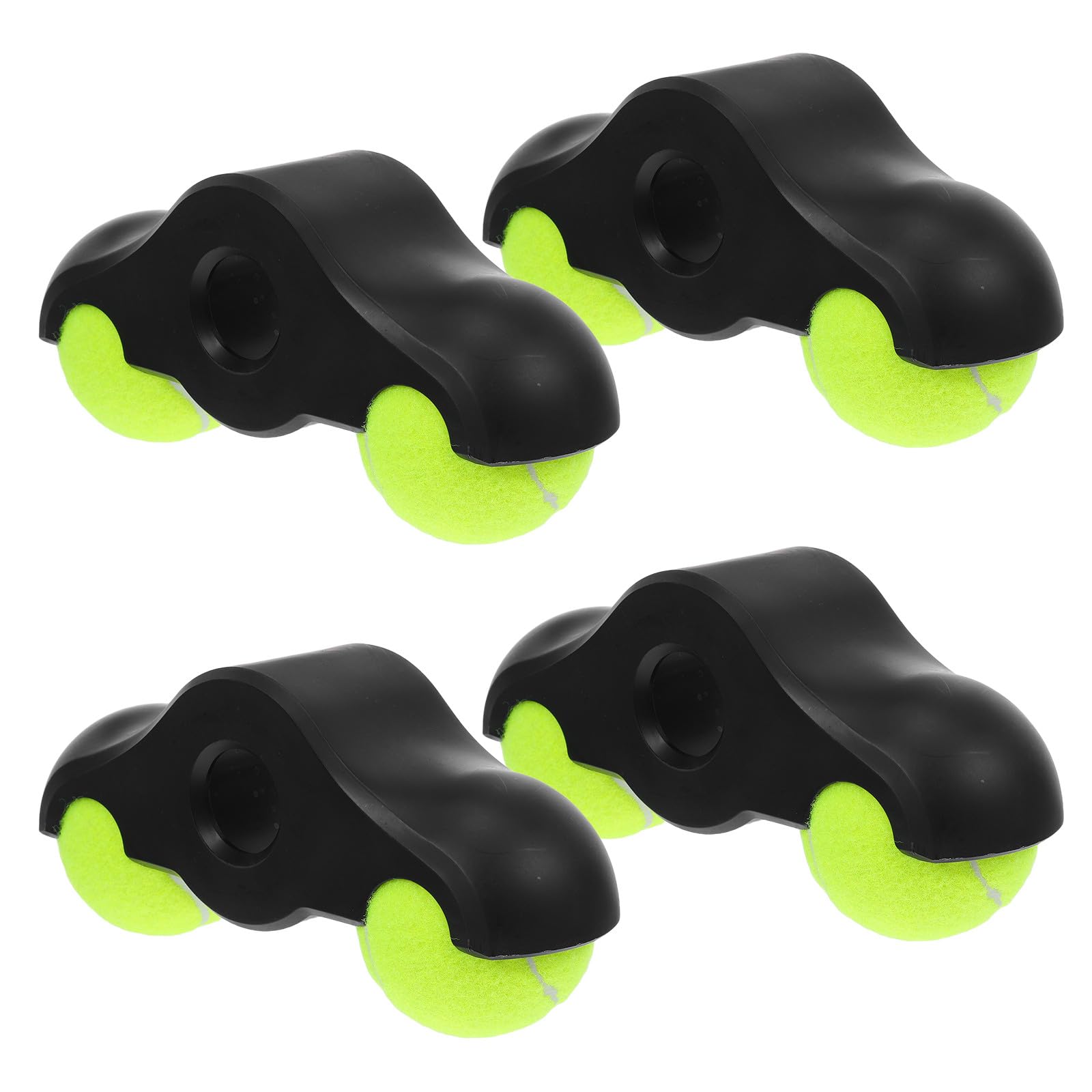 4 Adaptery Snap Rocker Feet Do Rowerów Stacjonarnych Z Kulkami, Akcesoria Stabilizujące Do Sprzętu Do Treningu Oporowego Na Rowerze Stacjonarnym