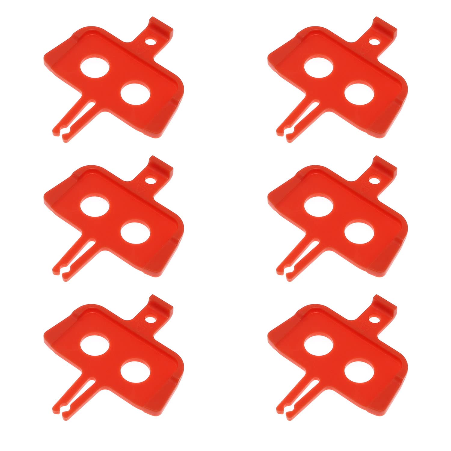Maxmoral6PCS Bicycle Brake Pad Spacer, Disc Brake Pad, Disc Brake Spacer, Insert Brakes Bicycle Brake Spacer Cycling Repair Tools for Bicycle Disc Cycling Repair for Shimano, MTB or Road Bikes