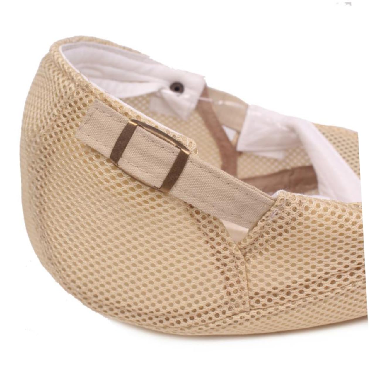 VANZACK Sun Protection Beret Hat for Men Women Mesh Cap Adjustable Straps Spring Autumn Fashion Hat for Adults Light Yellow