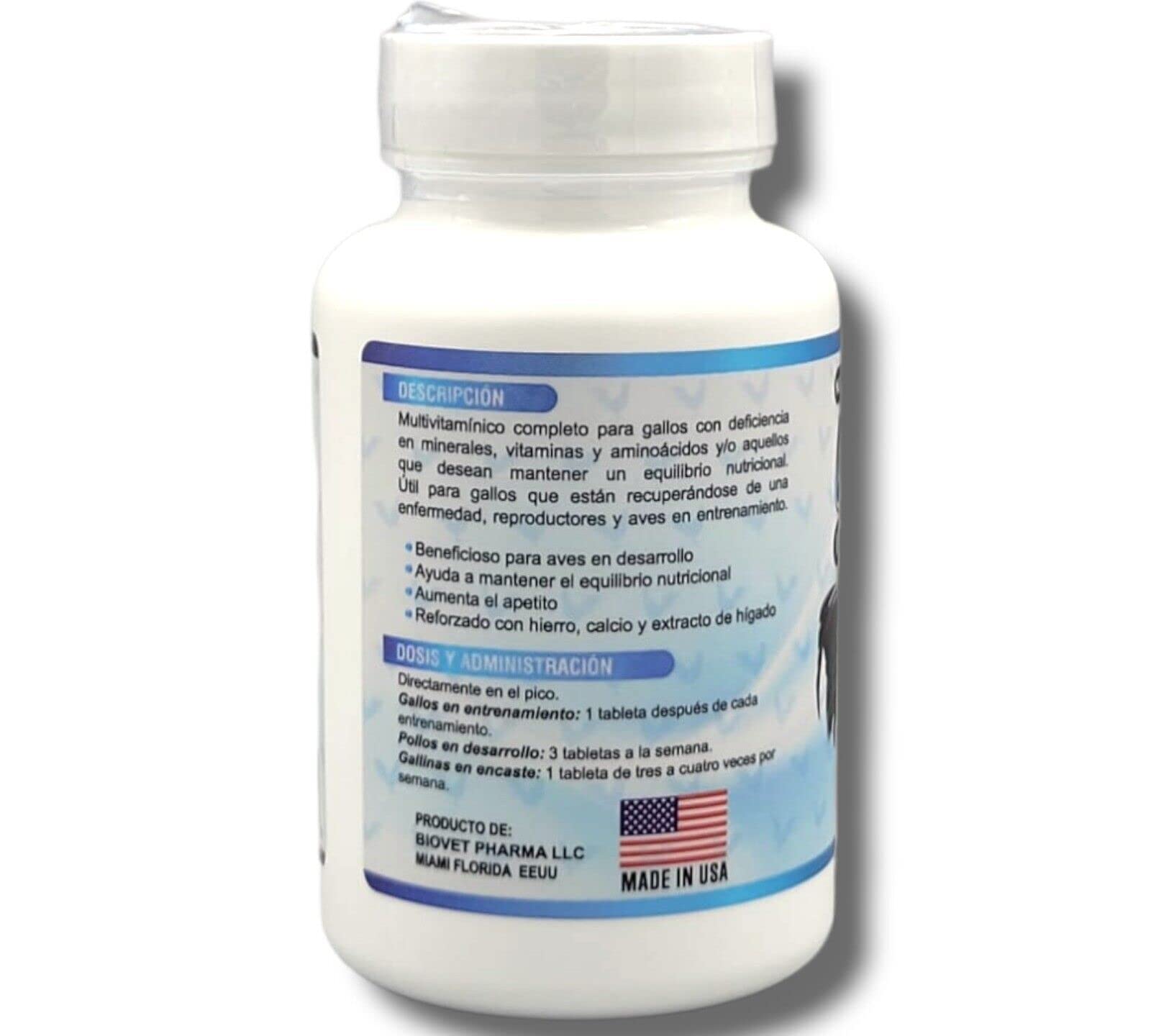 Amazon.com: NUTRI-LINE GalloMix Multivitamínico Booster para Gallo -  Suplemento completo para una salud y rendimiento óptimos