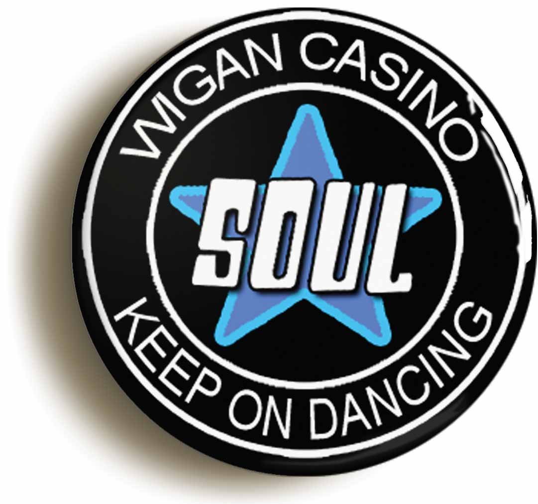 Northern Soul Wigan Casino Keep On Dancing Fridge Magnet (Circular 2inch / 50mm Diameter)