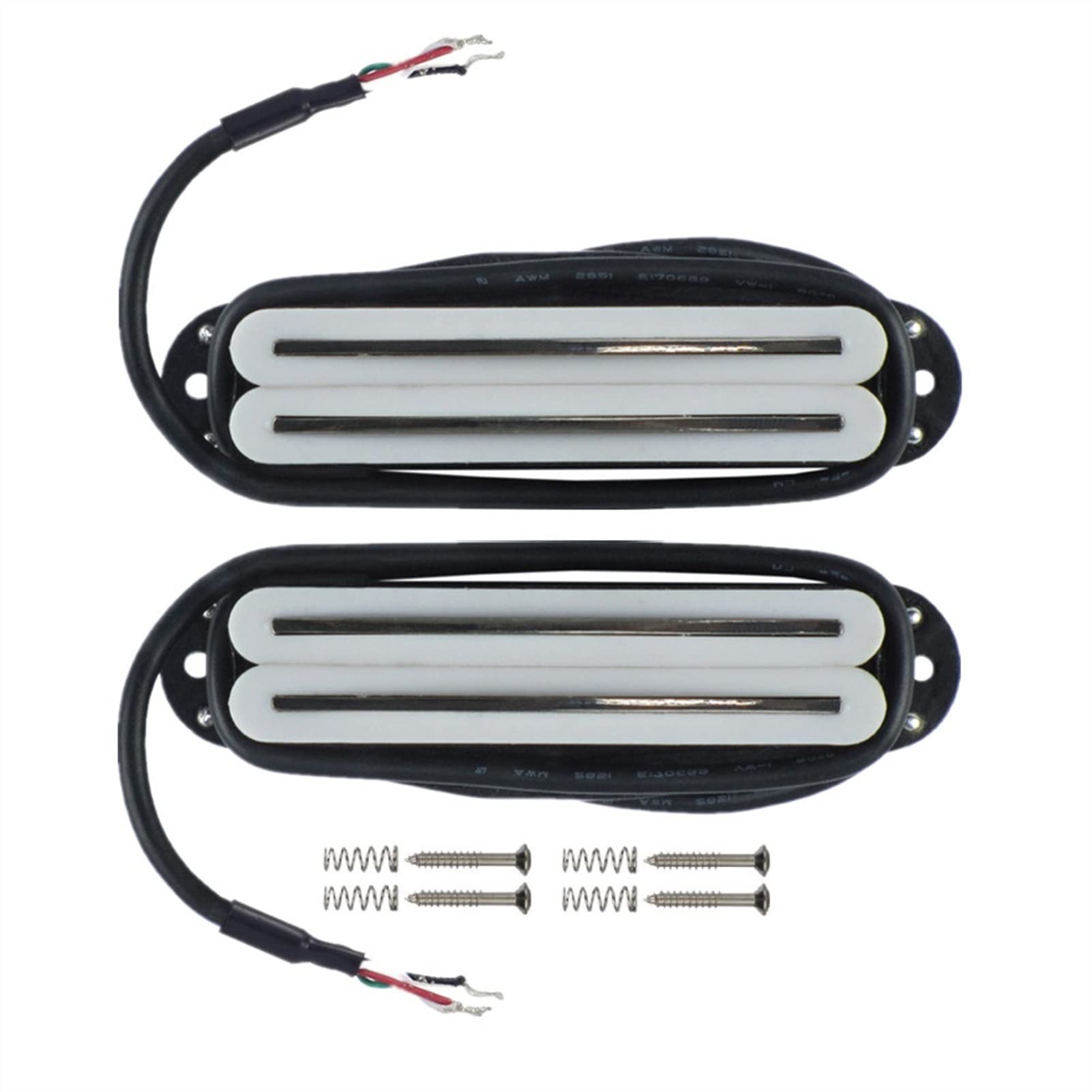 ZUZU 2pcs Humbucker Humbucker Guitar Pickup Céramique Bason Faible pour Pièces De Guitare Électrique Micros de Guitare