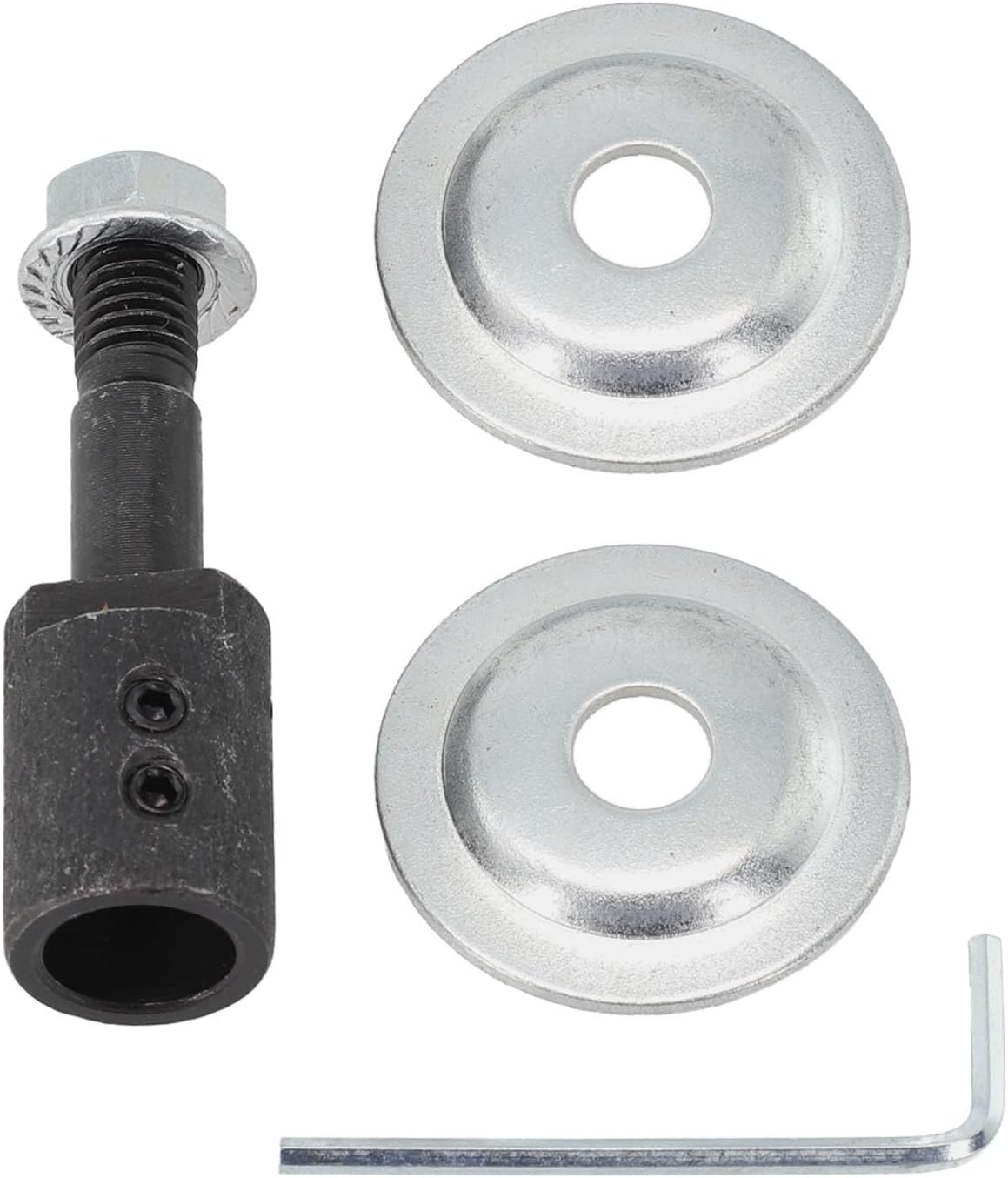 Spindle Adapter for Grinding and Polishing, 5-16mm Shaft Motor Bench Grinder Extension Rod Compatible with Electric Drill, Set of 1(14MM)