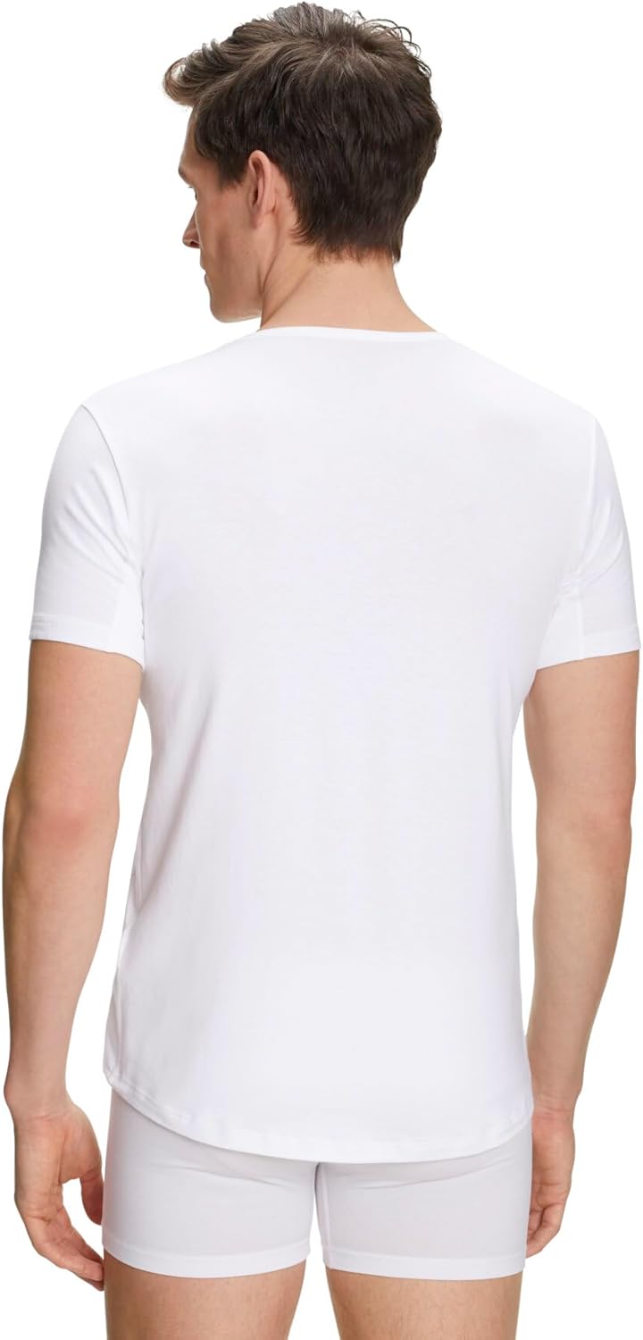 FALKE Men's Daily Climate Control Deep V-Neck Undershirt - Image 2