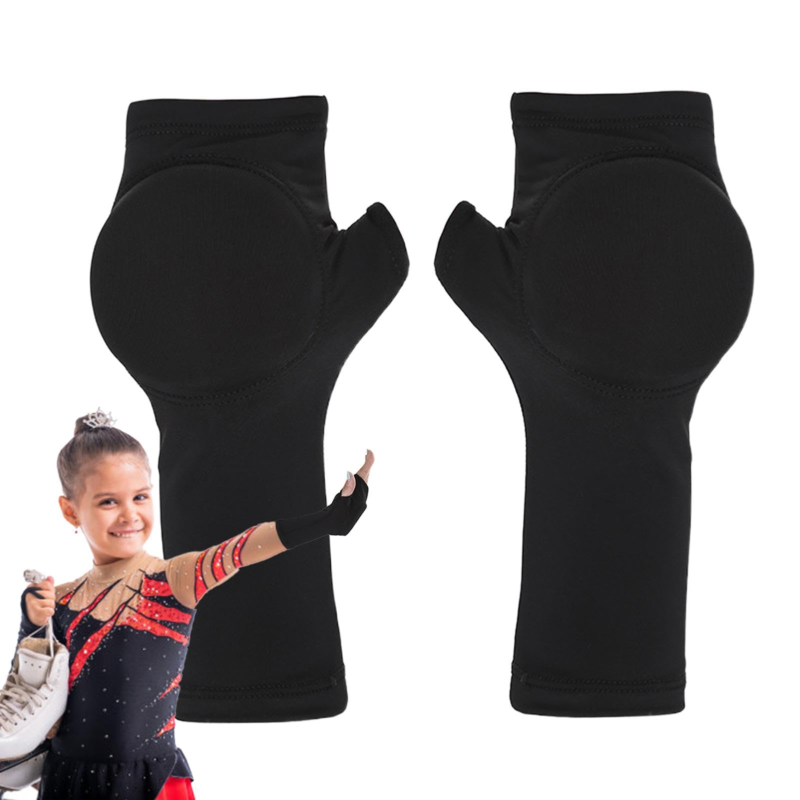 Guantes De Patinaje sobre Hielo,Guantes De Patinaje sobre Hielo, Equipo de Seguridad para Mins Deportes de, Cubierta para Adultos, Almohadillas — view 8
