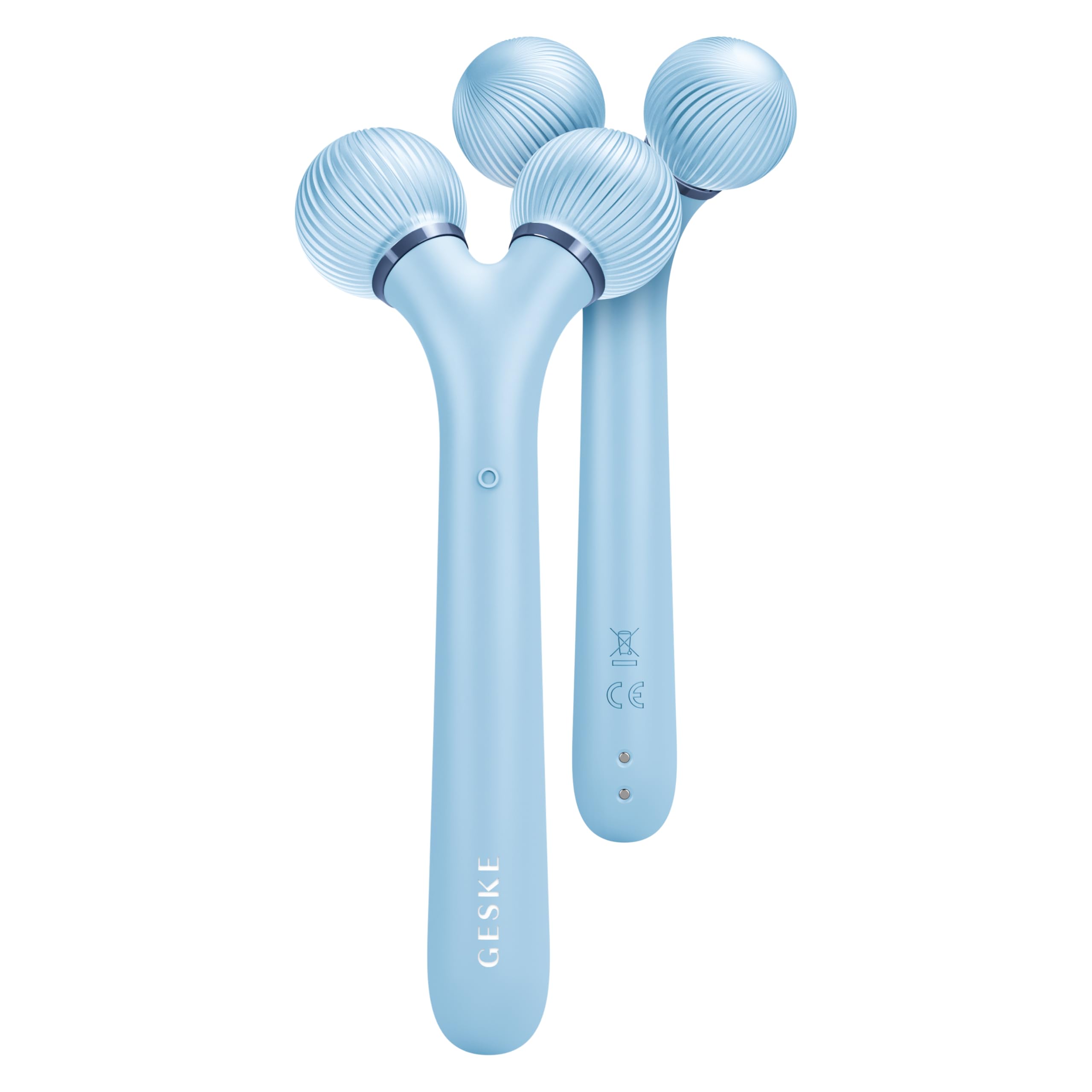 GESKE | SmartAppGuided™ Sonic Facial Roller | 4 in 1 | Gerät für Gesicht | Derma Roller | Professioneller Gesichtsroller | Strafft und definiert die Haut im Gesicht