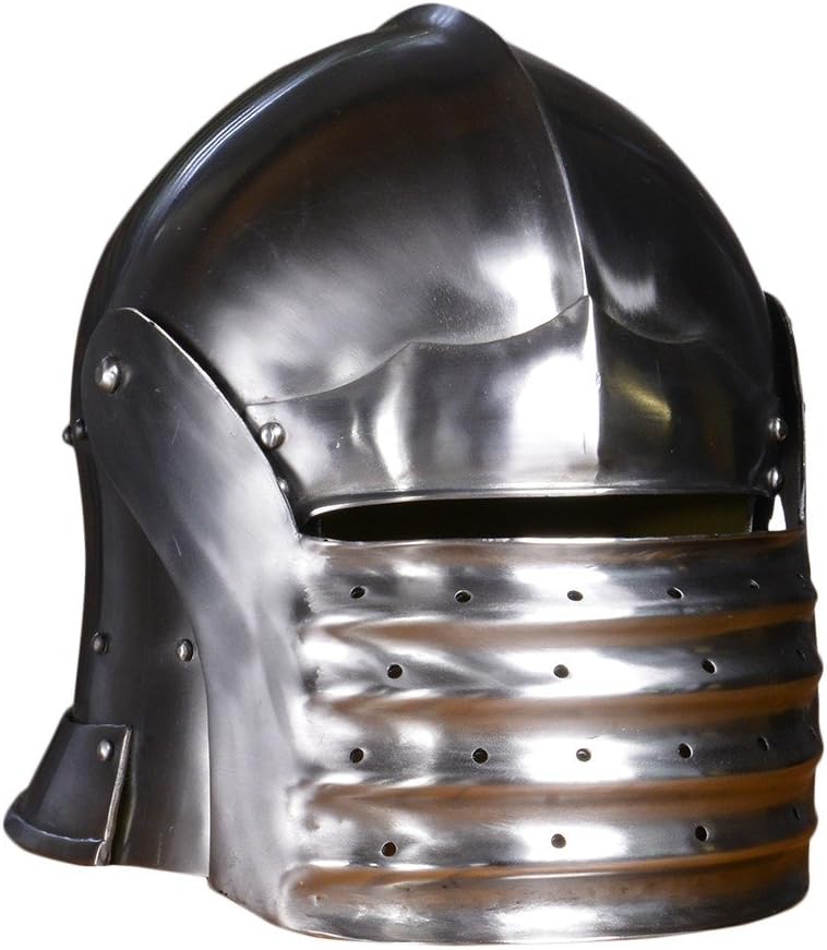 GDFB AB0344 Bellows Face Sallet, 14G Large