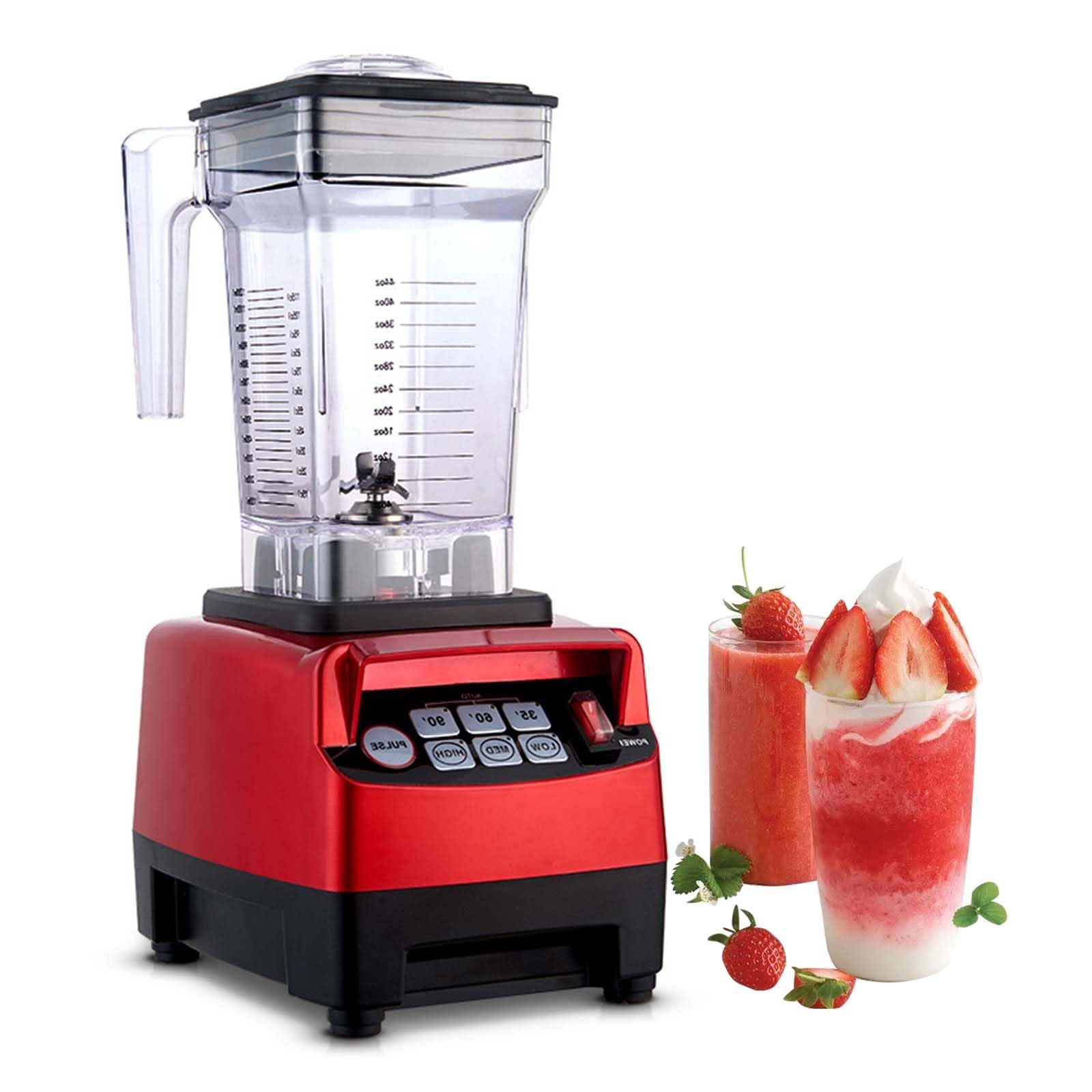 Máquina De Batidos Comercial, Picadora Eléctrica De Alimentos De 1,5 L, Máquina De Batidos Con Sincronización Inteligente, Licuadoras De Encimera Con Escudo De Sonido Silencioso Para Puré, Trituración