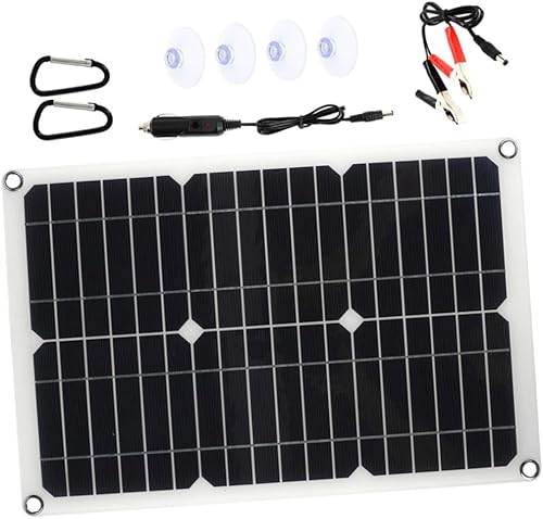 Toddmomy 1 Unidades Cargador de Energía Solar Rv Panel Solar Cargador Pv Paneles 18v Solar Smartphones Cargador Camping Solar Panel Solar Panel de