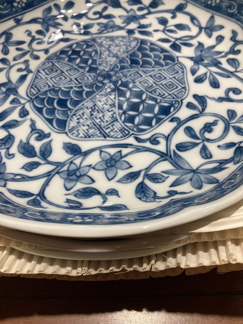 Amazon | 有田焼 藍色 皿5枚 | ノーブランド品 | 小皿