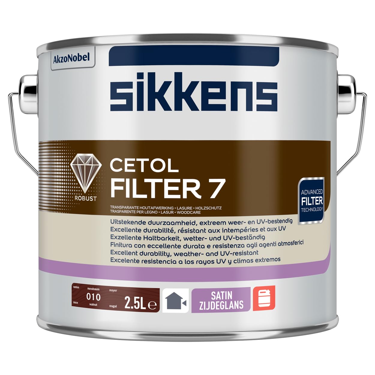 Sikkens Walnut Cetol Filter 7 - 010-2.5L
