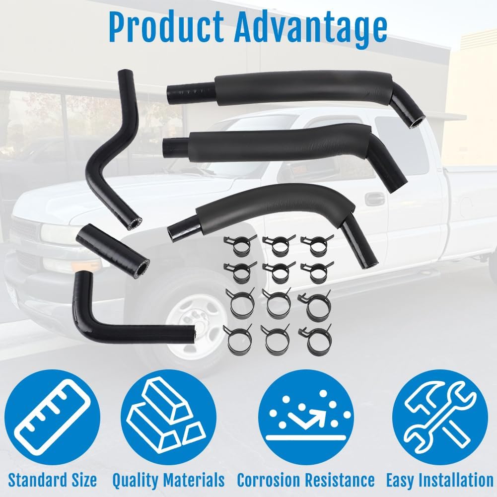 For LB7 Duramax 2500/3500HD Low Pressure Fuel Line Kit 2001-2004 6.6L Replace For 97216067 97216063 97230321 97216066 97216065 97216064