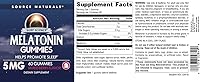 Vista 4 de Source Naturals Sleep Science - Gomitas de melatonina con sabor a bayas mixtas, ayudan a promover el sueño*, 5 mg - 60 gomitas