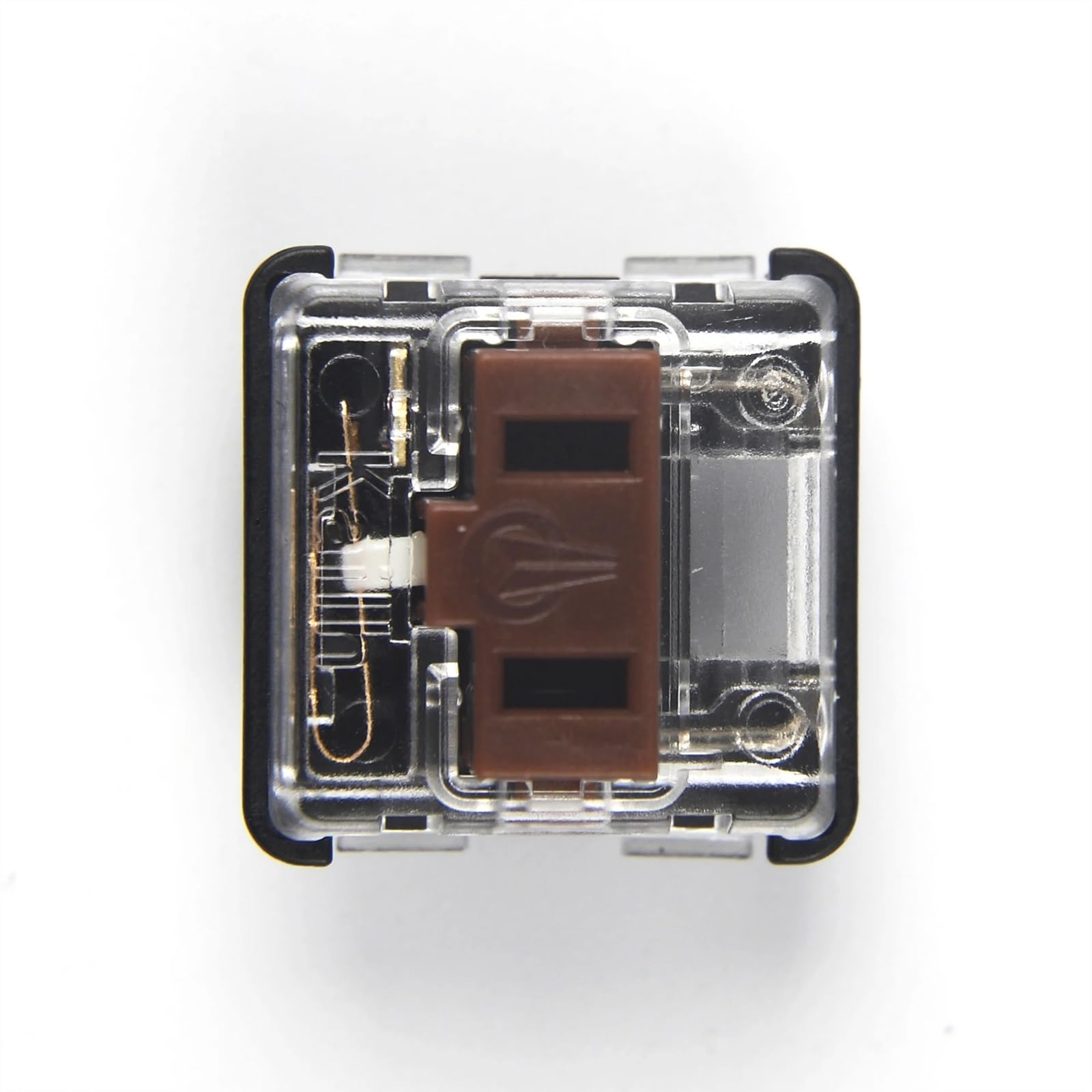 SXFSFEF Low Profile Choc Switch 1350 Schokoladen-Tastaturschalter for mechanische Tastatur, Weiß, Rot (Color : Choc Brown 70pcs)