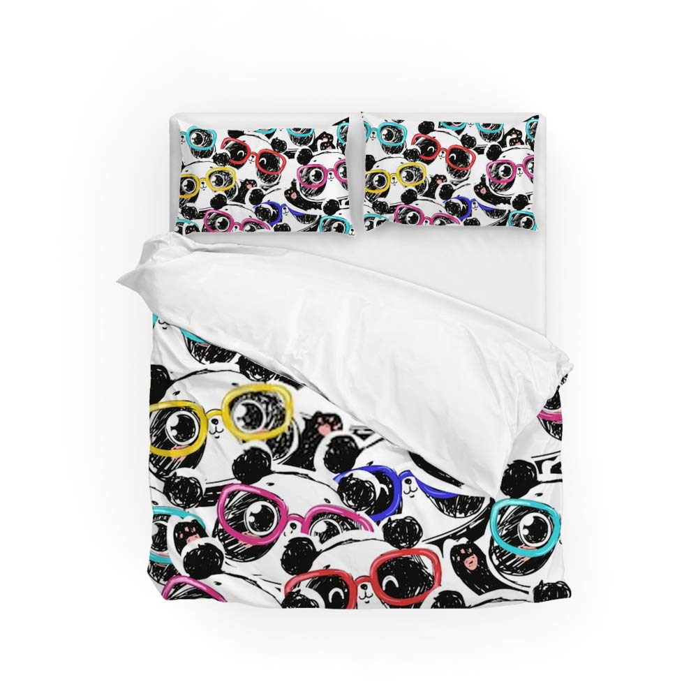 Housse de couette légère et ultra douce en microfibre thermo-régulatrice