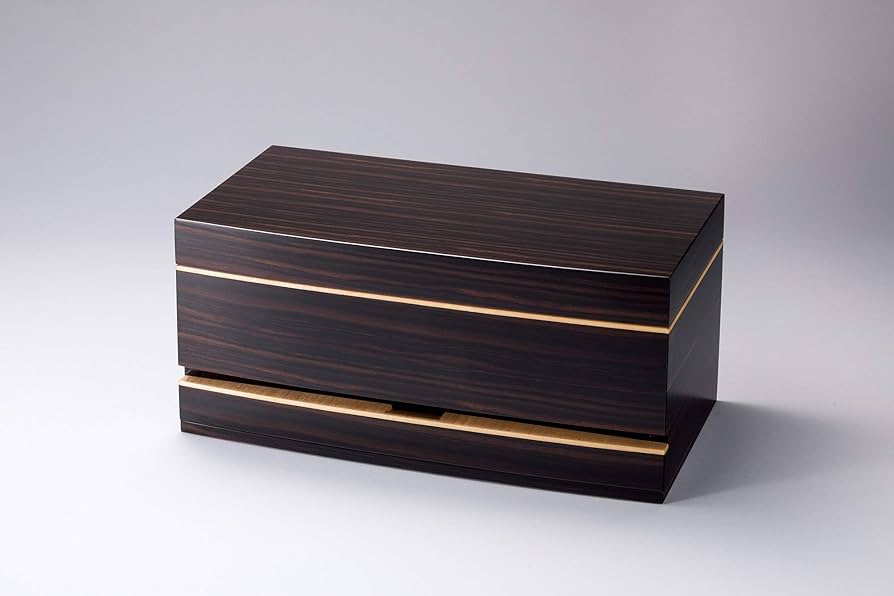 希少 まとめ売り 黒檀 アクセサリーケース 文箱 ジュエリー 長方形 八角形 ネックレスケース ブラック ラッピング ボックス 長方形 シンプル