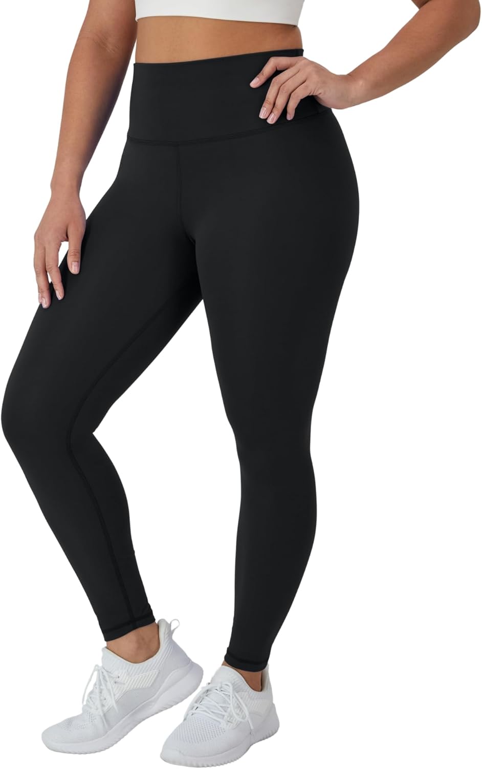 Hanes Womens Moves Leak Protection 7/8 Leggings with Built-in Underwear, Moisture-Wicking & Odor Control, 25” Inseam - Image 6