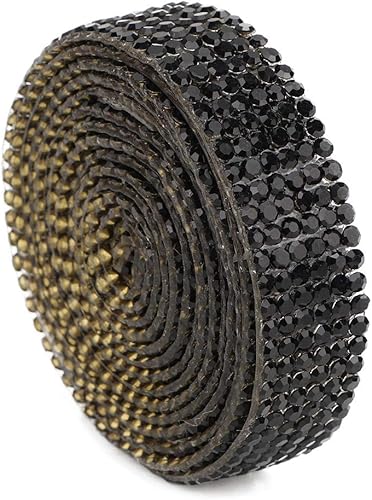 Miniatura 9 de Cinta de diamantes de imitación de 3.3 ft de largo, cadena de borla de diamantes de imitación, zapatos de vestir de boda con flecos para costura,