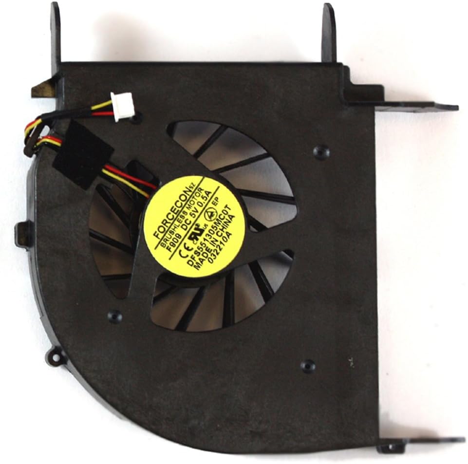 Power4Laptops gráficos Independiente Modelo Versión 1 (por Favor, consulte la Imagen) Ventilador para Ordenadores portátiles Compatible con HP Pavilion DV7-2006TX