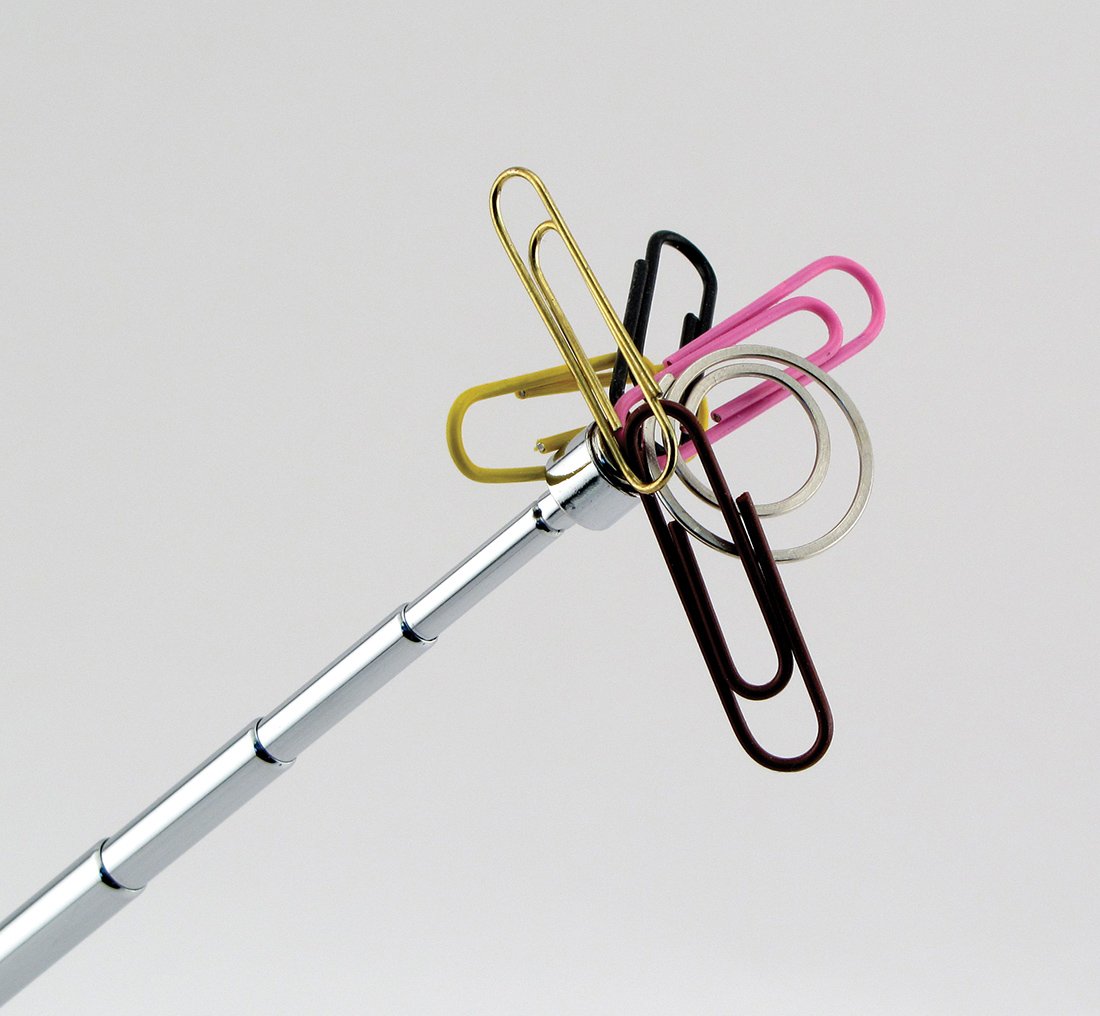 Master Magnetics 07565 Magnetic Pick-Up Tool, Telescoping, Retrieving Magnet with Scribe, 25" Length, 3 lb Hold