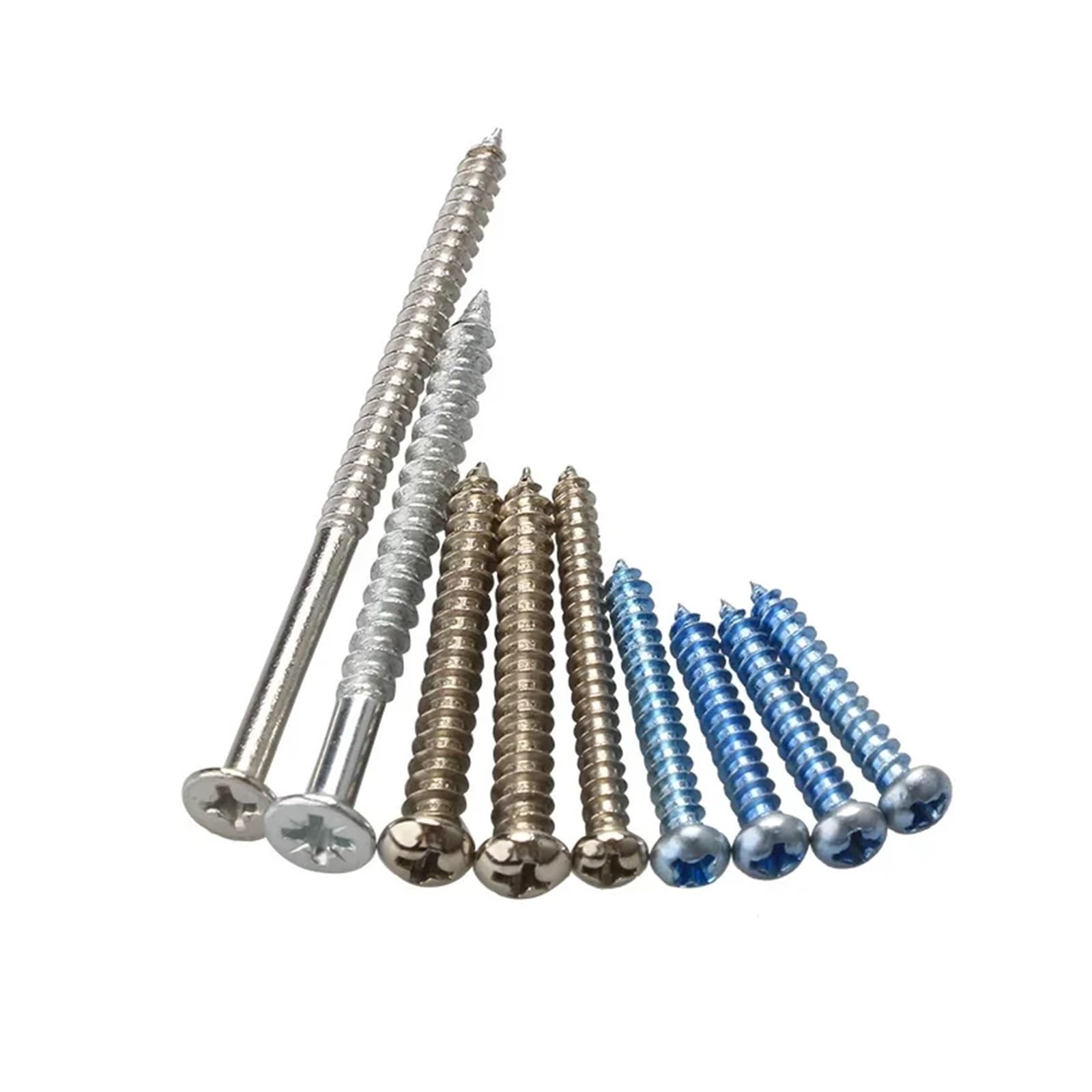 Tornillos de expansión de plástico 200 Uds M4 M5 anclajes de pared y paneles de yeso acanalados autoperforantes de plástico