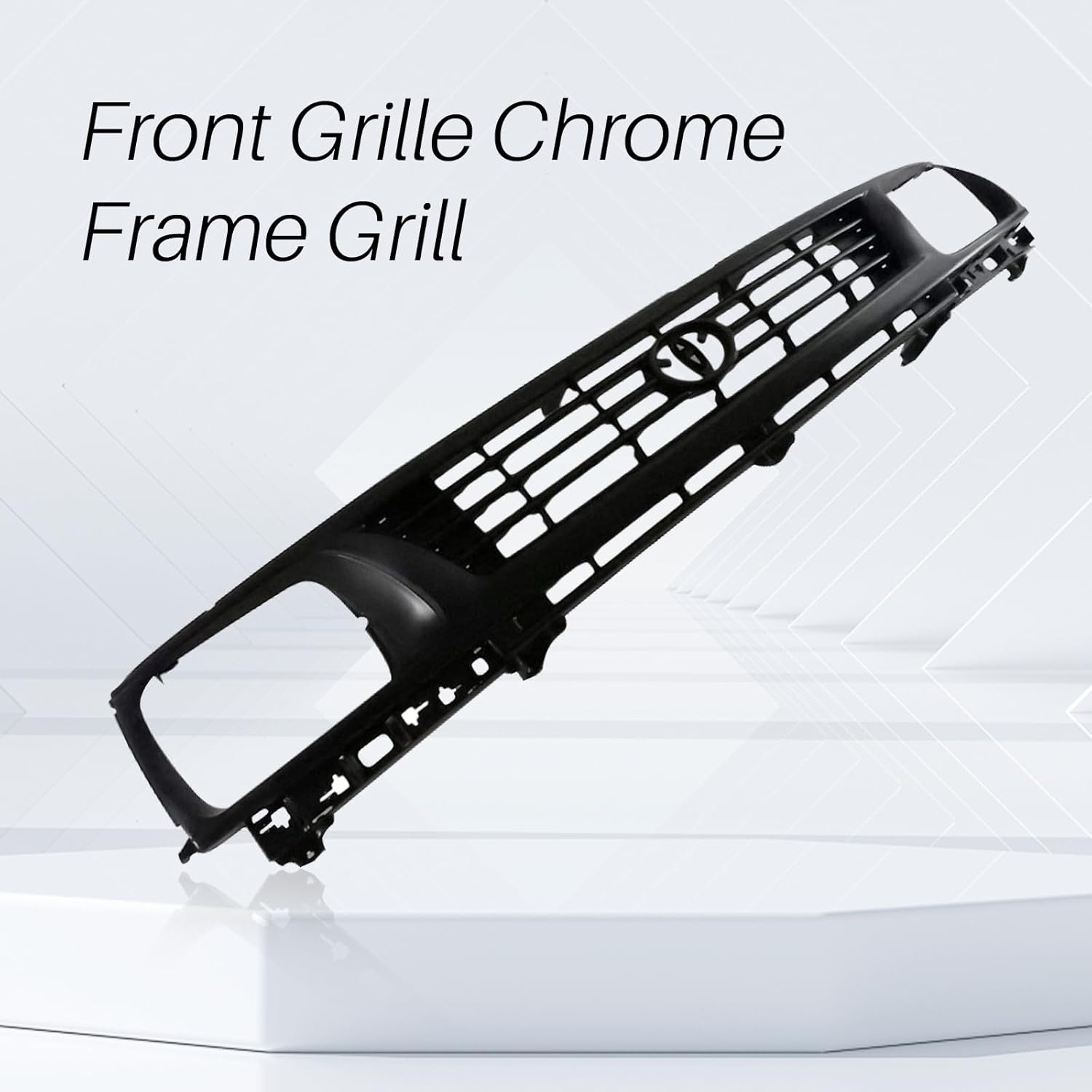 Perfit Liner Front Grille Grill Gray Shell/Black Insert Compatible With 1995-1996 TOYOTA Tacoma Pickup Truck Fits 2WD TO1200194 5310035290