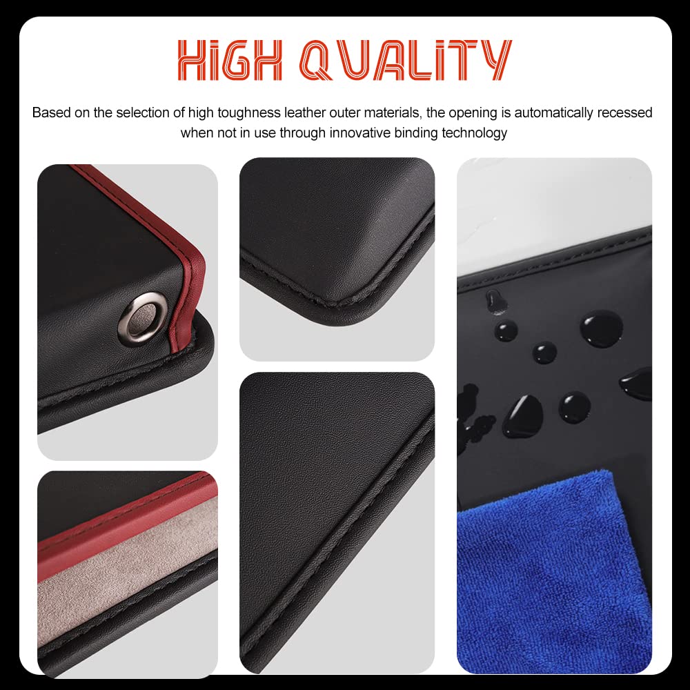 Range-auto Cuir Synthétique à Accrocher Sur Ventilation - Organisateur Pour Téléphone, Clés, Portefeuille, Cartes - 10