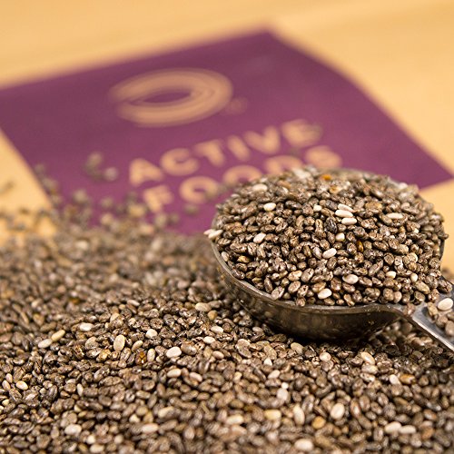 Bulk Chia Samen, 500 g, Verpackung Kann Variieren