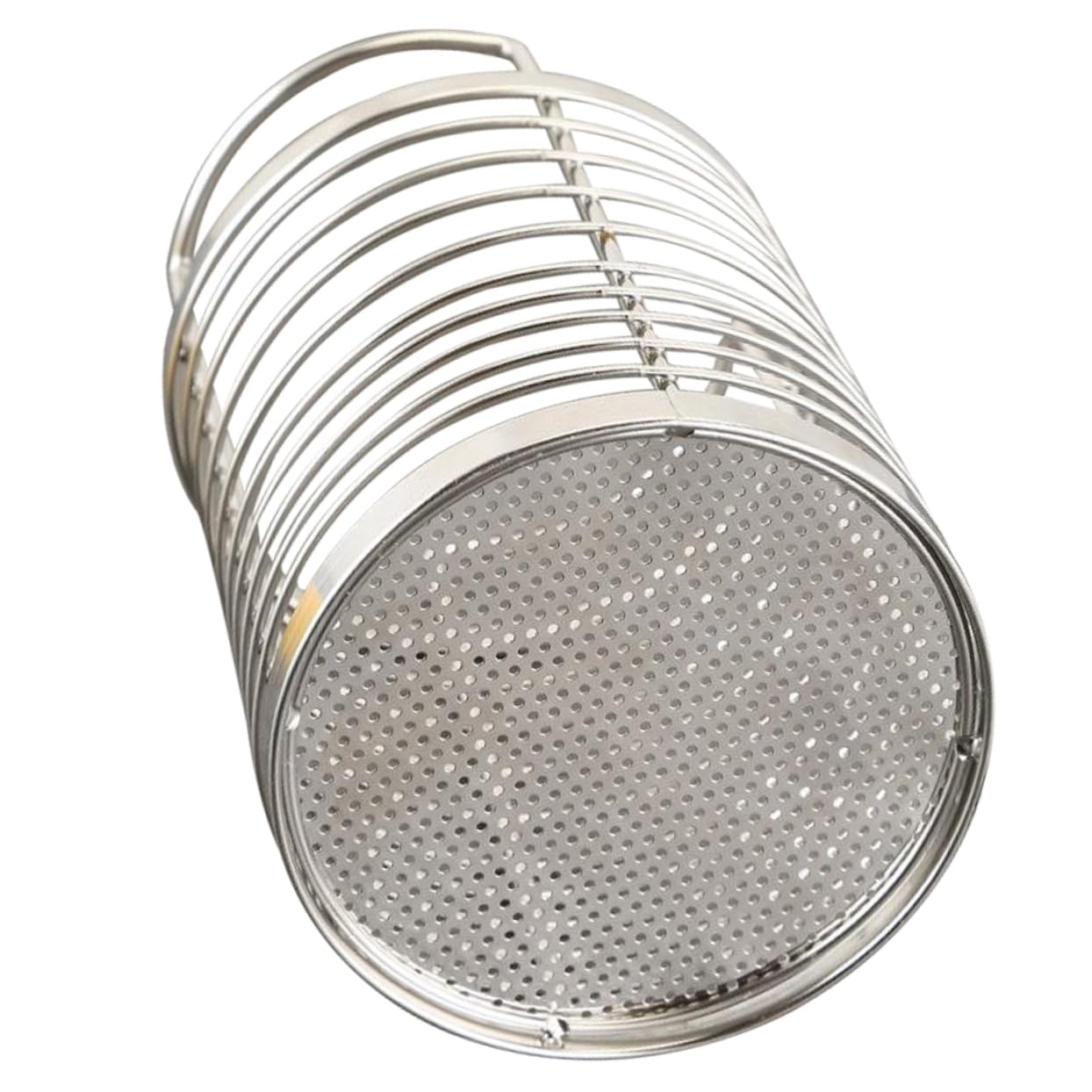 Cabilock Stainless Steel Chopstick Holder Rotating Cutlery Organizer for Kitchen Utensils Utensil Holder with Easy Drainage Keeps Cooking Tools Tidy and Dry