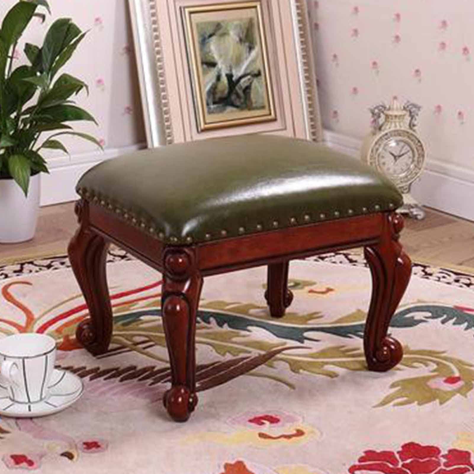 Ottomans tabourets repose-pieds en cuir pour vos moments cocooning