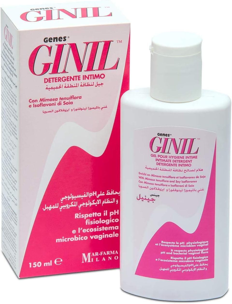 GINIL Gentle Intimate Hygiene Wash 150 ml