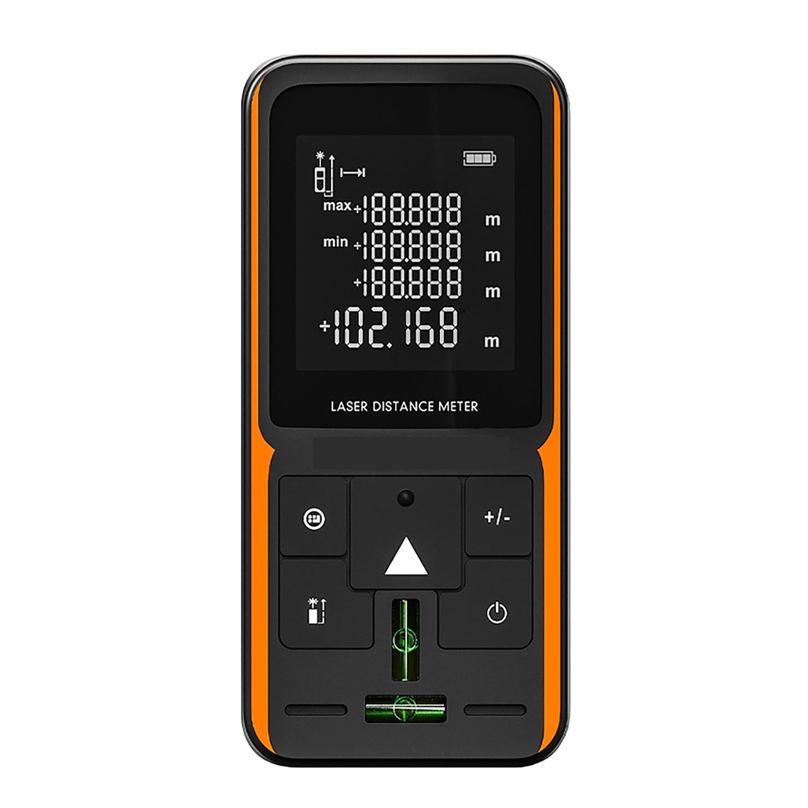 Telémetro láser de 40M, 60m, 80m, 100m, medidor de Distancia láser Digital, telémetro láser Alimentado por batería, medidor de Distancia de Cinta Alta precisión(Bubbles,50m)